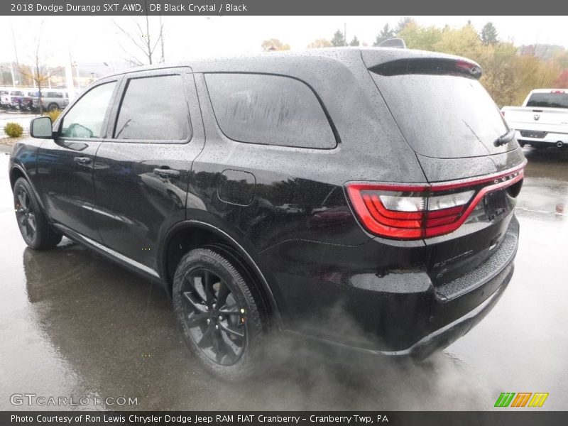 DB Black Crystal / Black 2018 Dodge Durango SXT AWD