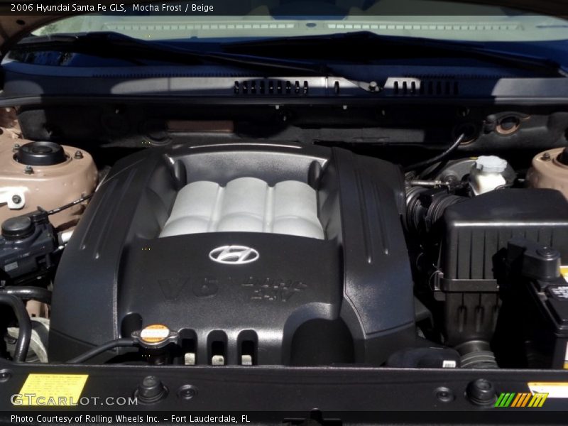 Mocha Frost / Beige 2006 Hyundai Santa Fe GLS