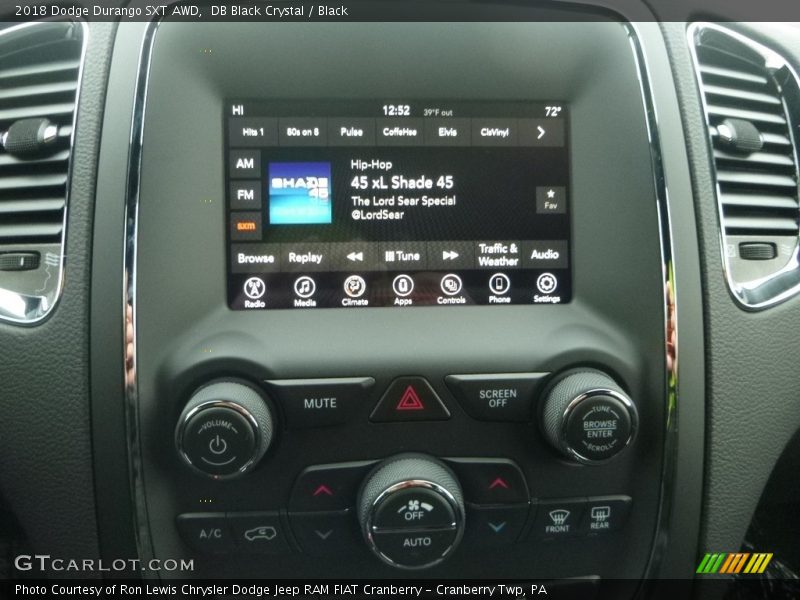 DB Black Crystal / Black 2018 Dodge Durango SXT AWD