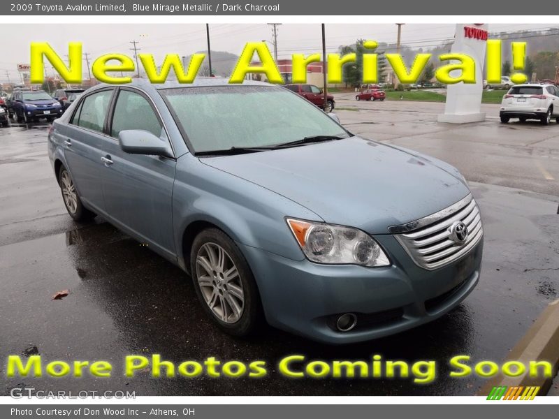 Blue Mirage Metallic / Dark Charcoal 2009 Toyota Avalon Limited