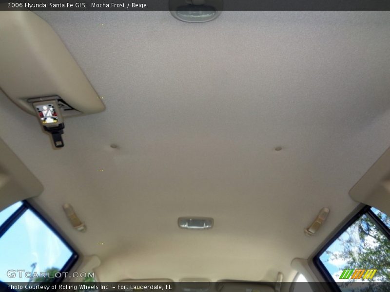 Mocha Frost / Beige 2006 Hyundai Santa Fe GLS