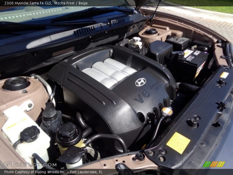 Mocha Frost / Beige 2006 Hyundai Santa Fe GLS