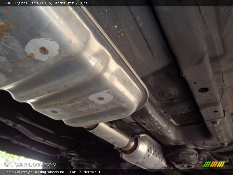 Mocha Frost / Beige 2006 Hyundai Santa Fe GLS