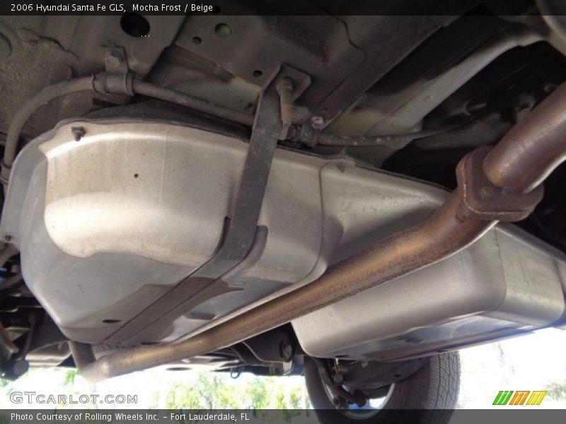 Mocha Frost / Beige 2006 Hyundai Santa Fe GLS