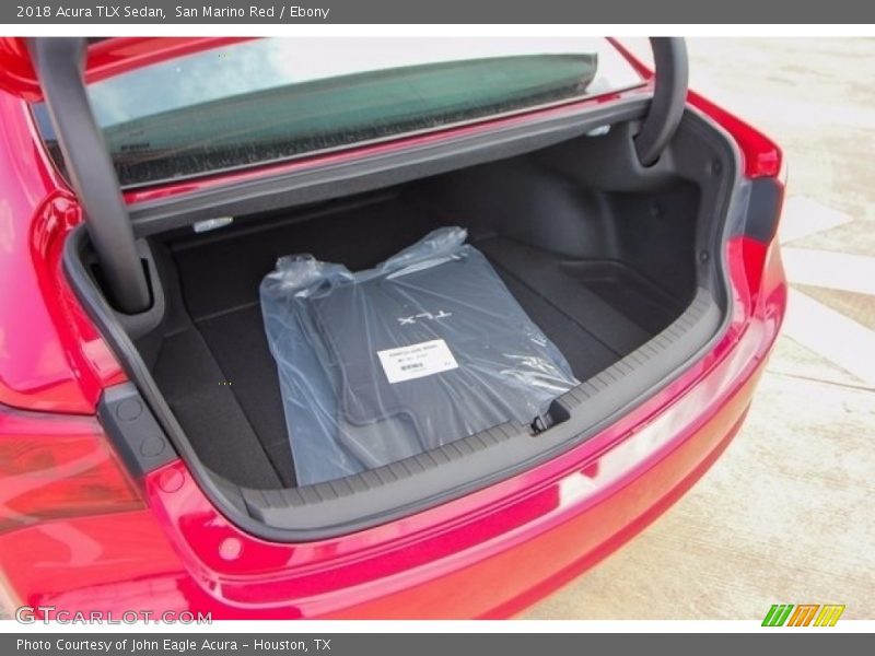 San Marino Red / Ebony 2018 Acura TLX Sedan
