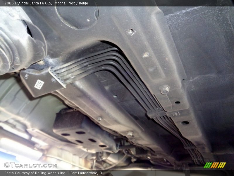 Mocha Frost / Beige 2006 Hyundai Santa Fe GLS