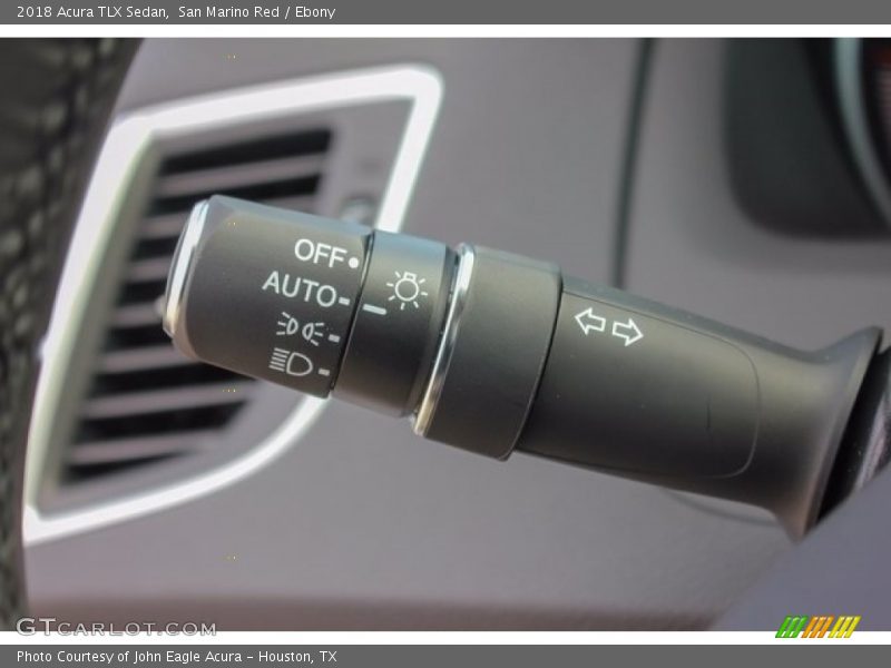 San Marino Red / Ebony 2018 Acura TLX Sedan