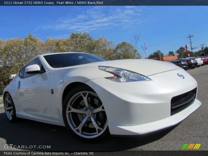 Pearl White / NISMO Black/Red 2011 Nissan 370Z NISMO Coupe