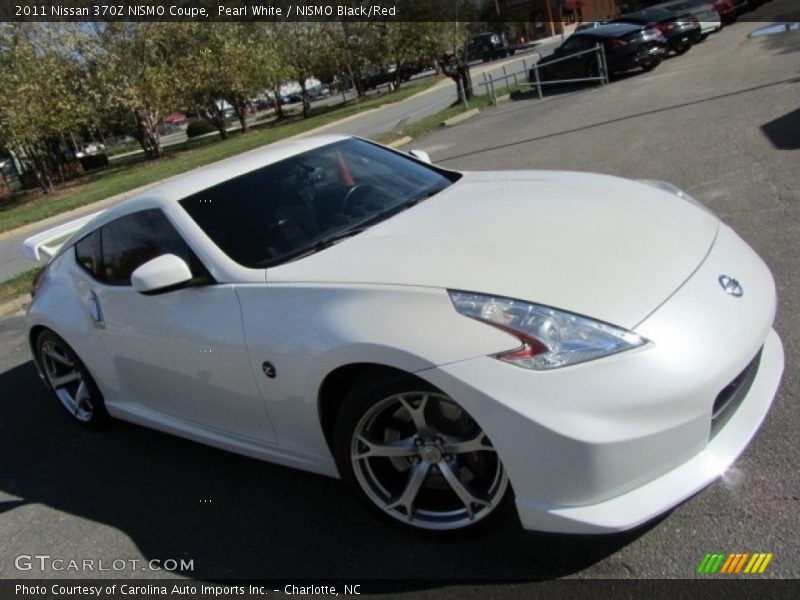 Pearl White / NISMO Black/Red 2011 Nissan 370Z NISMO Coupe