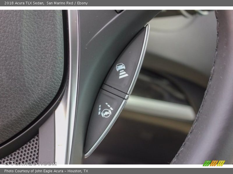 San Marino Red / Ebony 2018 Acura TLX Sedan