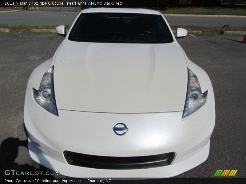 Pearl White / NISMO Black/Red 2011 Nissan 370Z NISMO Coupe
