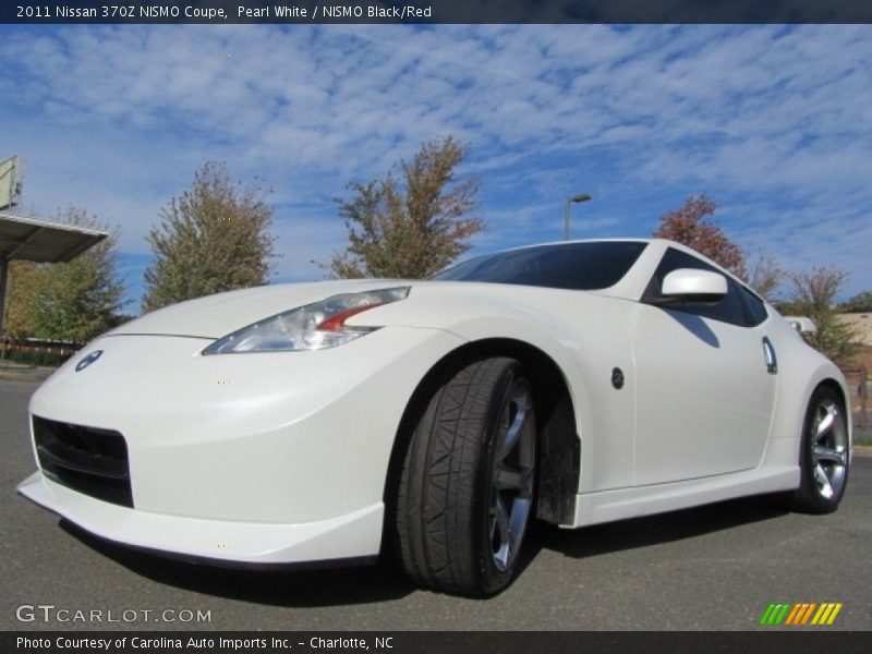 Pearl White / NISMO Black/Red 2011 Nissan 370Z NISMO Coupe