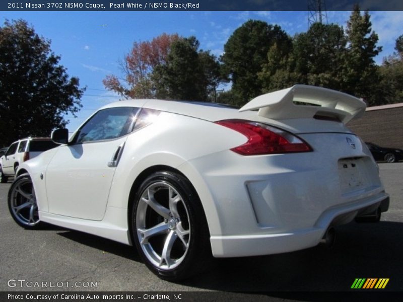 Pearl White / NISMO Black/Red 2011 Nissan 370Z NISMO Coupe