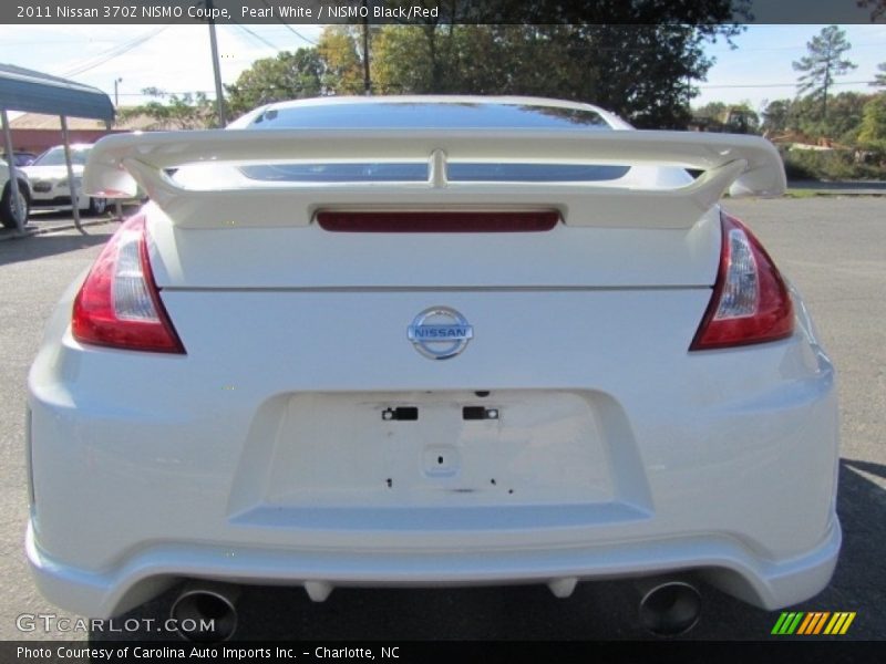 Pearl White / NISMO Black/Red 2011 Nissan 370Z NISMO Coupe