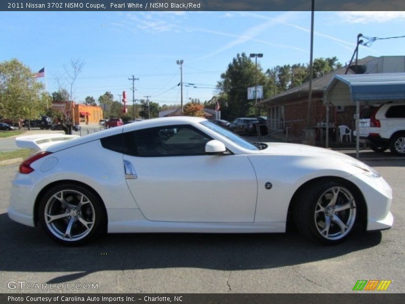 Pearl White / NISMO Black/Red 2011 Nissan 370Z NISMO Coupe