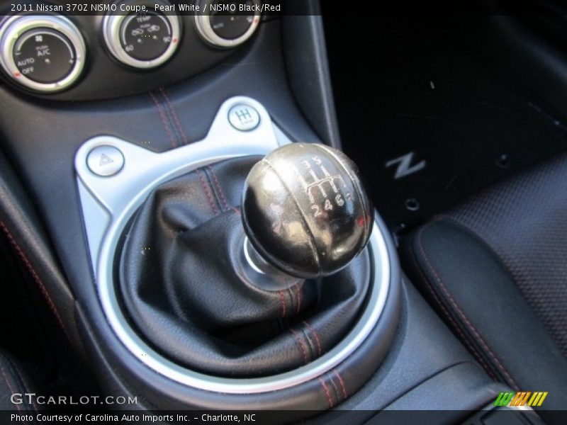 Pearl White / NISMO Black/Red 2011 Nissan 370Z NISMO Coupe
