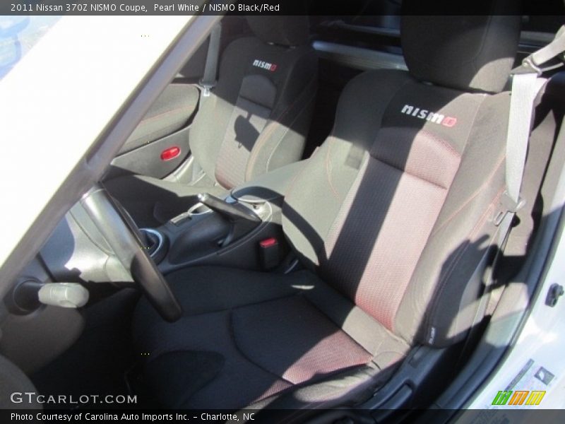Pearl White / NISMO Black/Red 2011 Nissan 370Z NISMO Coupe