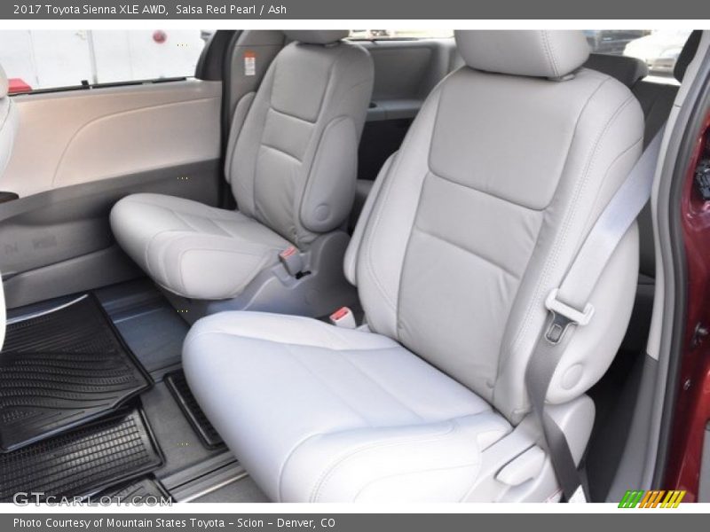 Salsa Red Pearl / Ash 2017 Toyota Sienna XLE AWD