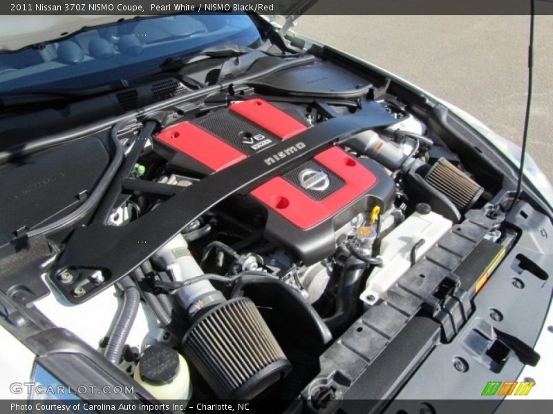Pearl White / NISMO Black/Red 2011 Nissan 370Z NISMO Coupe