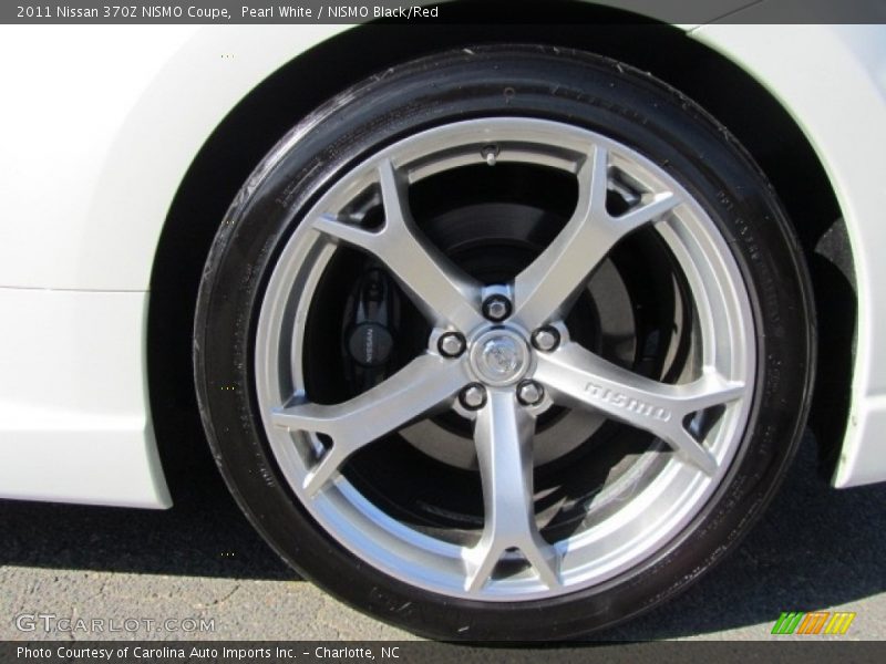 Pearl White / NISMO Black/Red 2011 Nissan 370Z NISMO Coupe