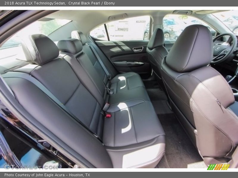 Crystal Black Pearl / Ebony 2018 Acura TLX Technology Sedan