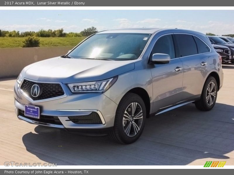 Lunar Silver Metallic / Ebony 2017 Acura MDX