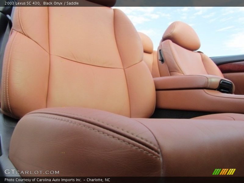 Black Onyx / Saddle 2003 Lexus SC 430