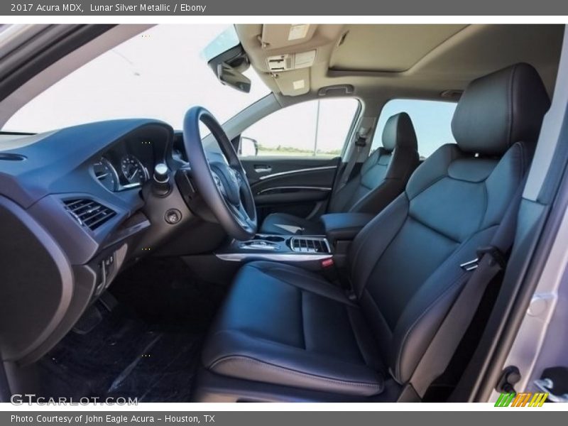 Lunar Silver Metallic / Ebony 2017 Acura MDX