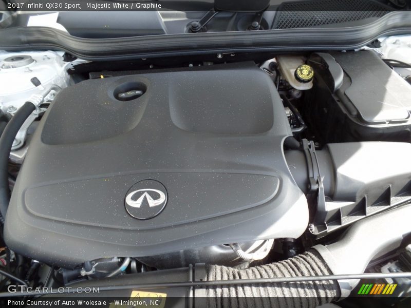 Majestic White / Graphite 2017 Infiniti QX30 Sport