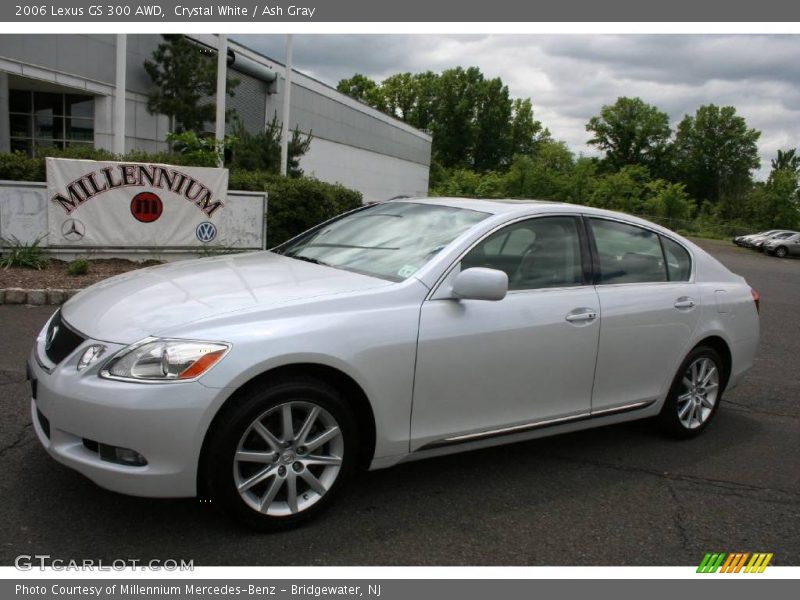 Crystal White / Ash Gray 2006 Lexus GS 300 AWD