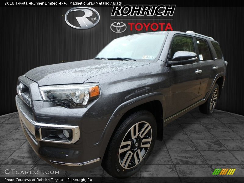 Magnetic Gray Metallic / Black 2018 Toyota 4Runner Limited 4x4