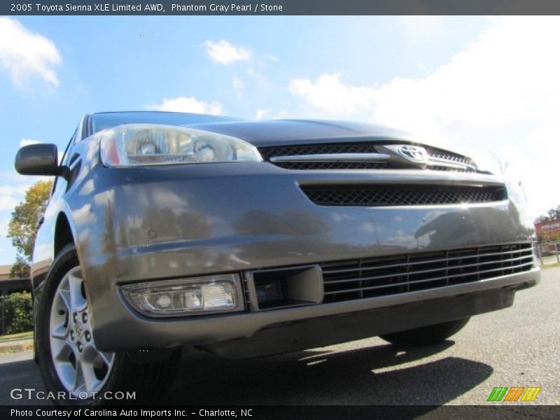 Phantom Gray Pearl / Stone 2005 Toyota Sienna XLE Limited AWD