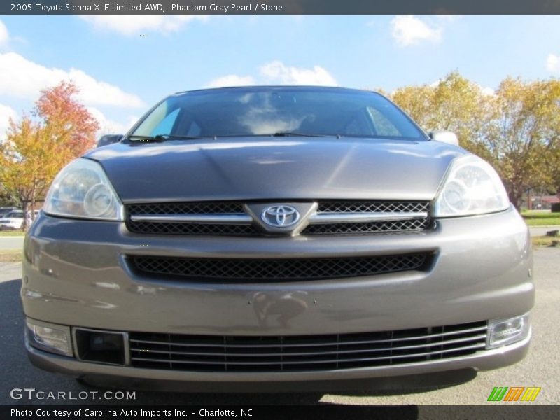 Phantom Gray Pearl / Stone 2005 Toyota Sienna XLE Limited AWD