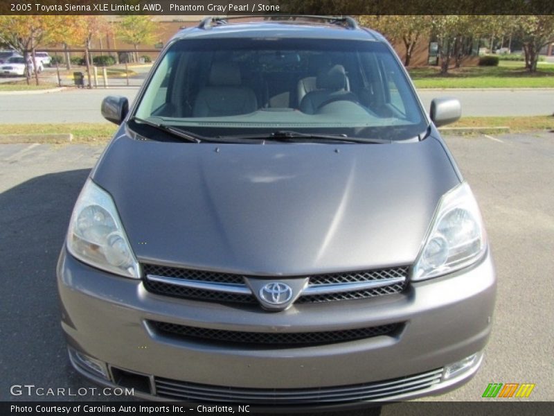 Phantom Gray Pearl / Stone 2005 Toyota Sienna XLE Limited AWD