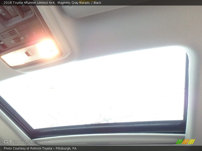 Magnetic Gray Metallic / Black 2018 Toyota 4Runner Limited 4x4