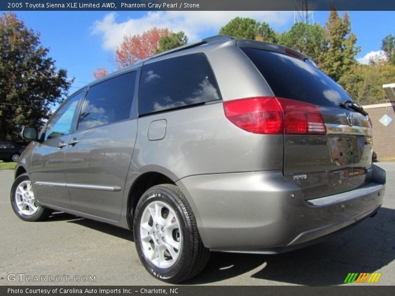 Phantom Gray Pearl / Stone 2005 Toyota Sienna XLE Limited AWD