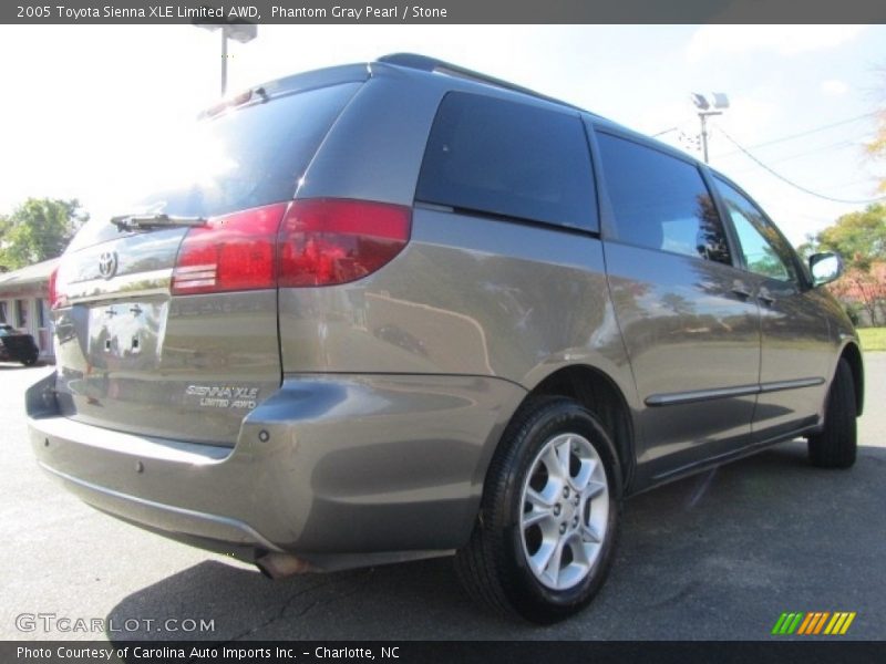 Phantom Gray Pearl / Stone 2005 Toyota Sienna XLE Limited AWD