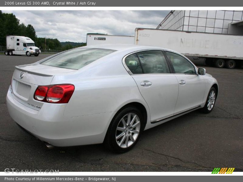 Crystal White / Ash Gray 2006 Lexus GS 300 AWD