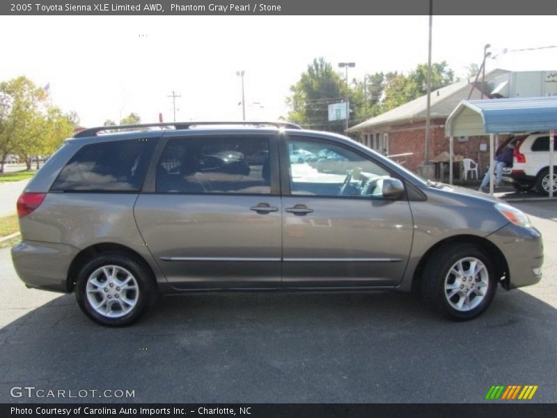 Phantom Gray Pearl / Stone 2005 Toyota Sienna XLE Limited AWD