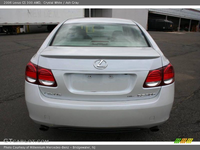 Crystal White / Ash Gray 2006 Lexus GS 300 AWD