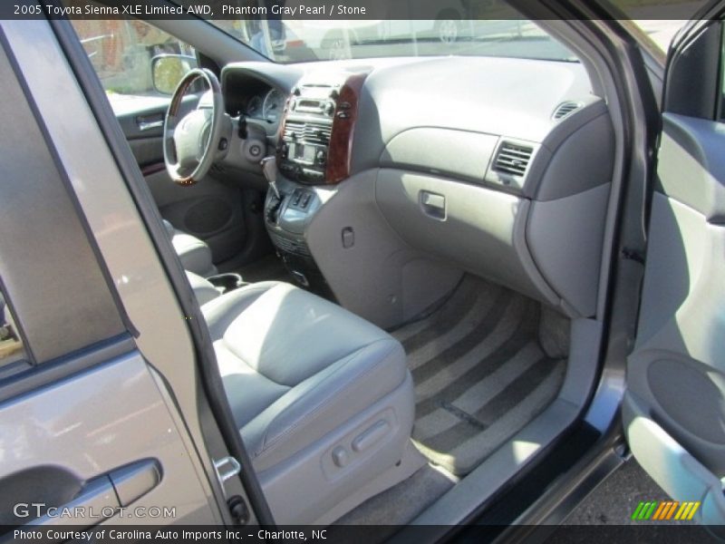 Phantom Gray Pearl / Stone 2005 Toyota Sienna XLE Limited AWD