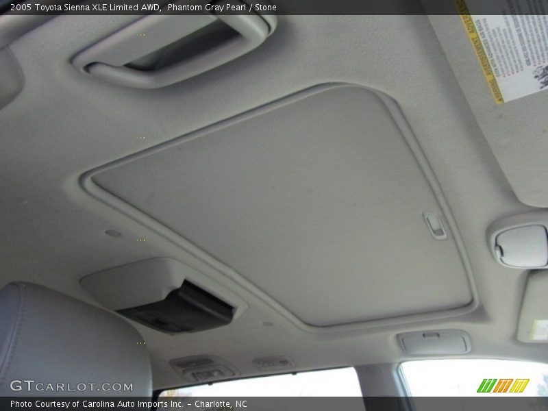 Phantom Gray Pearl / Stone 2005 Toyota Sienna XLE Limited AWD