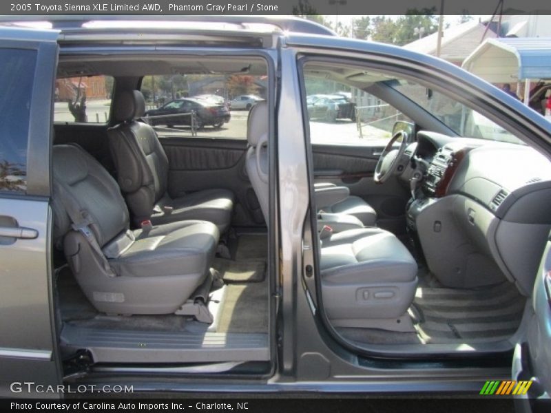 Phantom Gray Pearl / Stone 2005 Toyota Sienna XLE Limited AWD