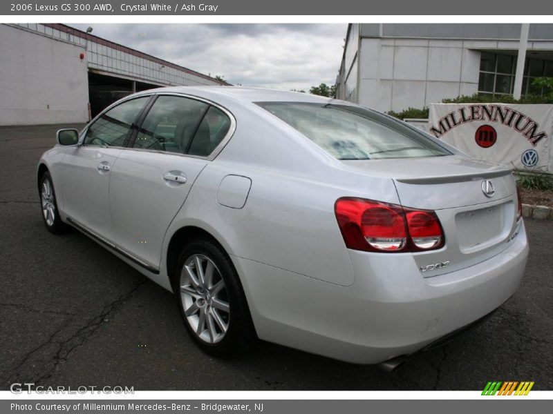 Crystal White / Ash Gray 2006 Lexus GS 300 AWD