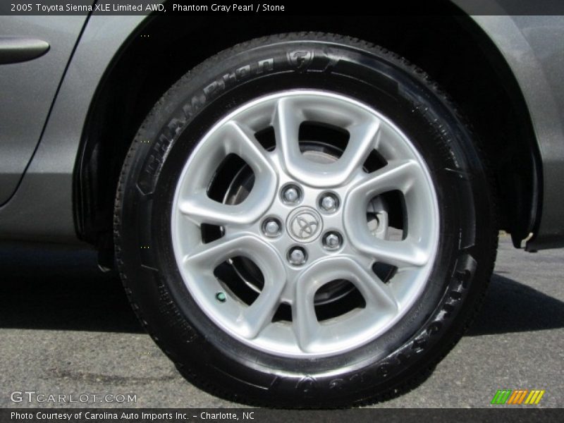 Phantom Gray Pearl / Stone 2005 Toyota Sienna XLE Limited AWD