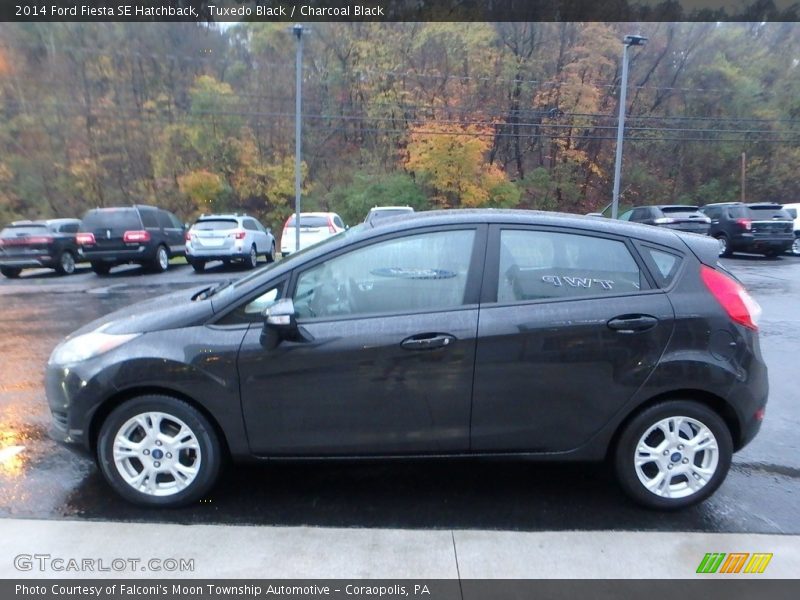 Tuxedo Black / Charcoal Black 2014 Ford Fiesta SE Hatchback