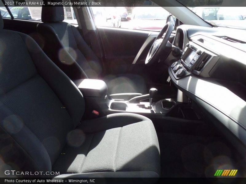 Magnetic Gray Metallic / Black 2017 Toyota RAV4 LE