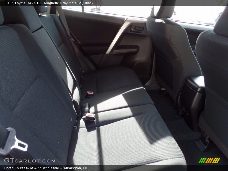 Magnetic Gray Metallic / Black 2017 Toyota RAV4 LE