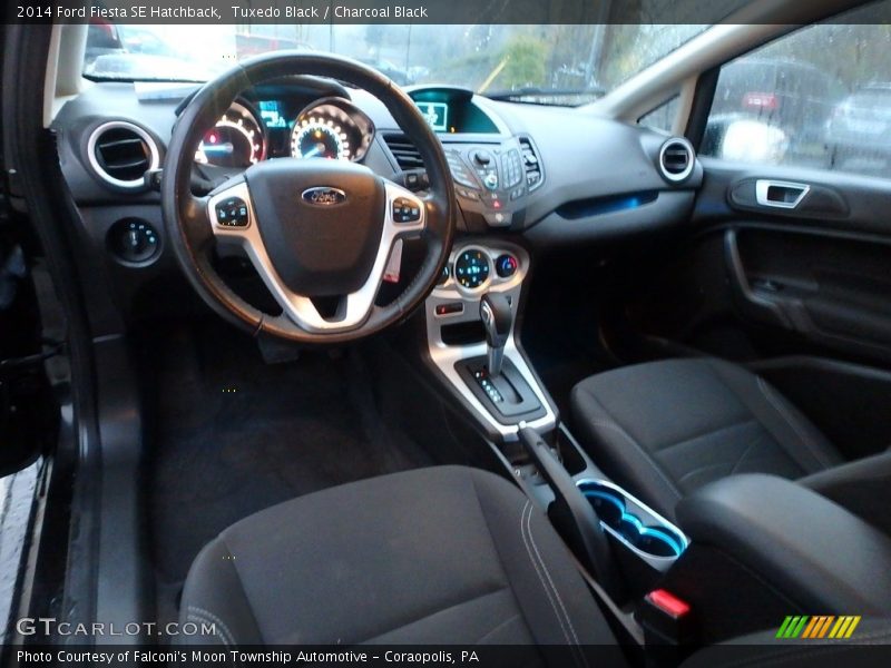 Tuxedo Black / Charcoal Black 2014 Ford Fiesta SE Hatchback