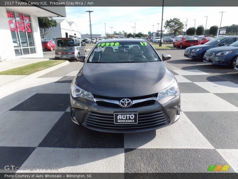 Predawn Gray Mica / Ash 2017 Toyota Camry XLE